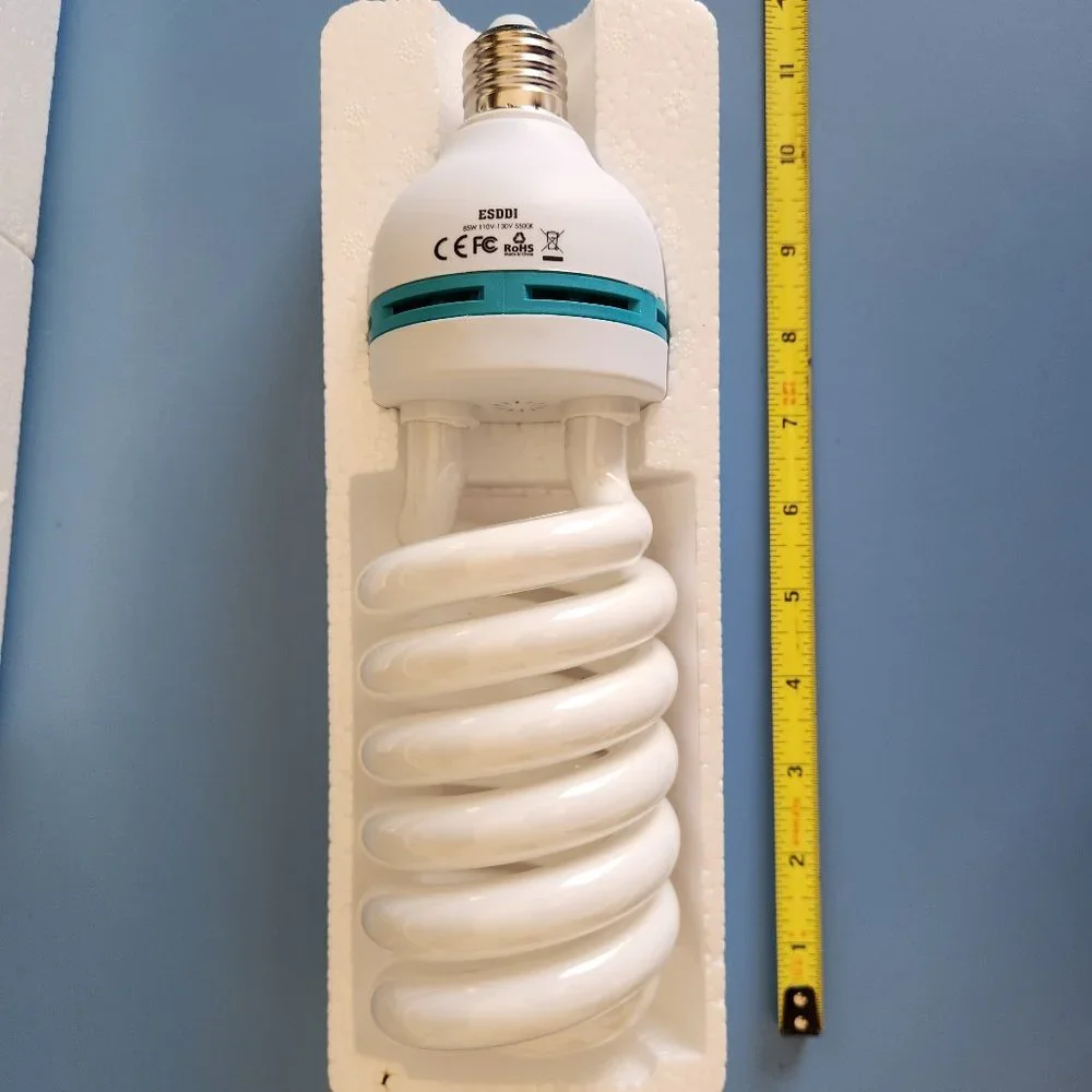 PHOTOGRAPHY LIGHT BULB FOR USE WITH REFLECTIVE UMBRELLA